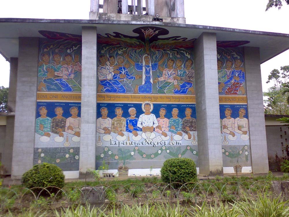 Church of Angry Christ Back Mural