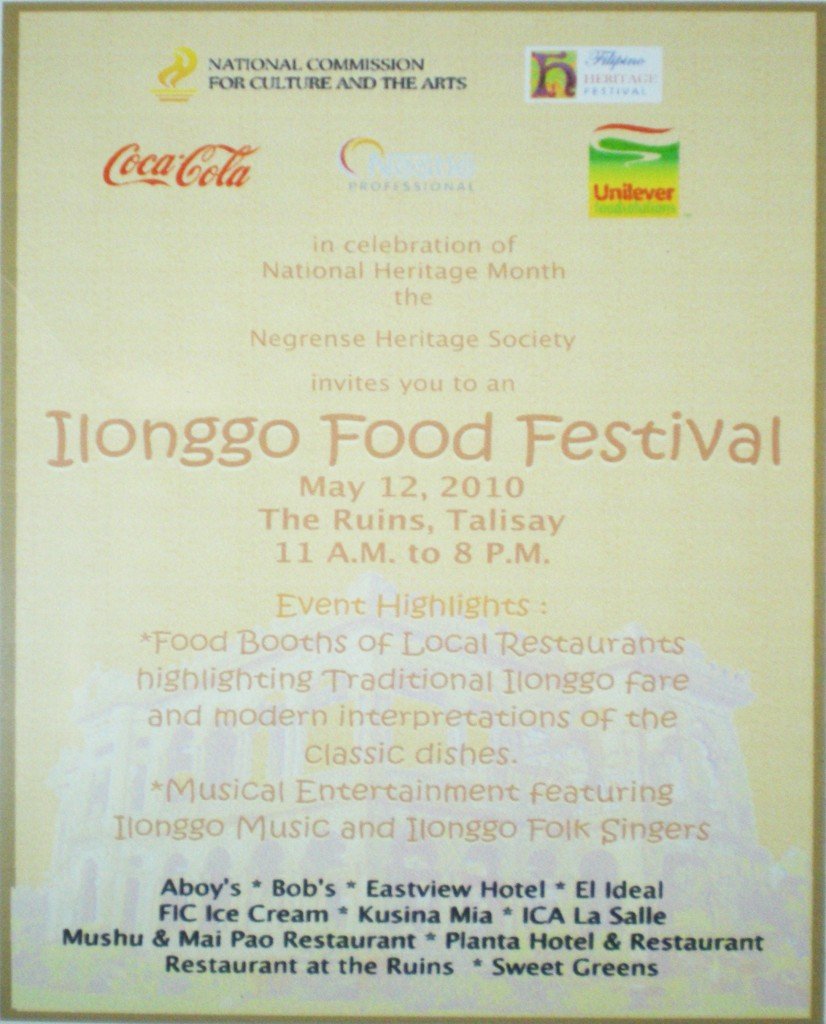 ilonggo food festival