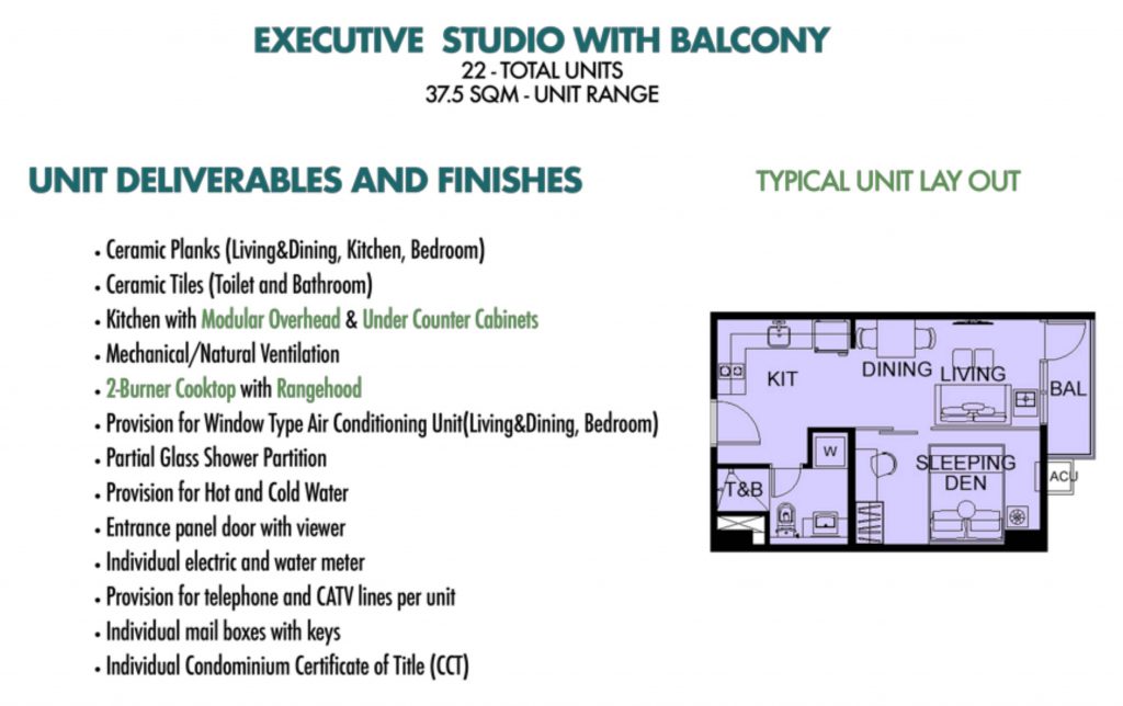 Two Regis Executive Studio with Balcony