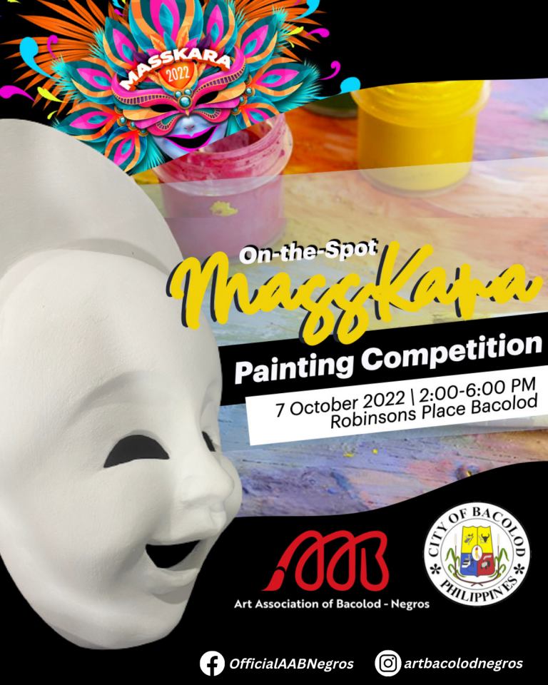 Call for Contestants for the 1st OnTheSpot MassKara Painting